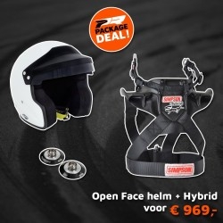 Open Face helm + Hybrid systeem